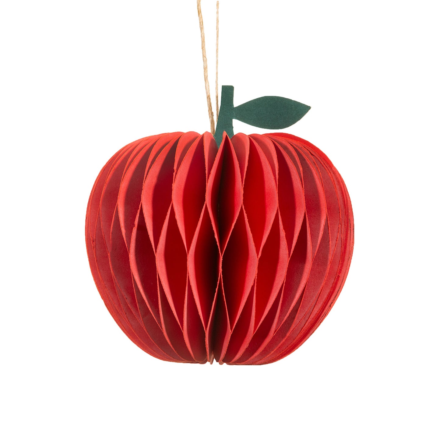 Apple Honeycomb Paper Hanging Decoration - ad&i