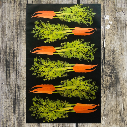 Carrots Tea Towel