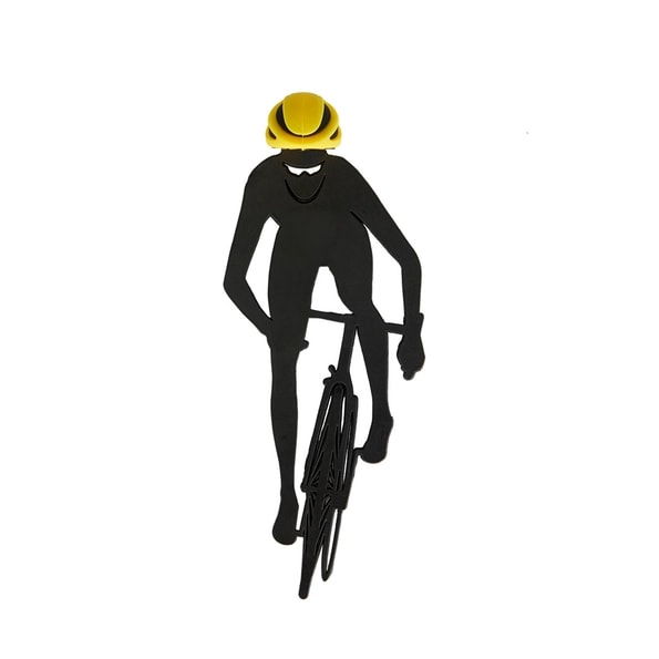 Cyclist Bookmark