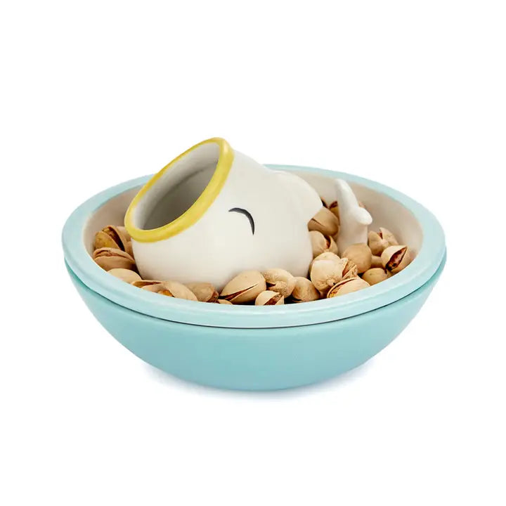 Hungry Fish Ceramic Snack Bowl