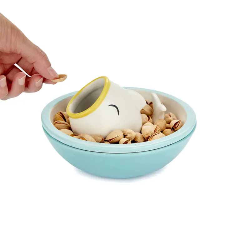 Hungry Fish Ceramic Snack Bowl