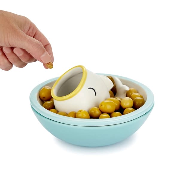 Hungry Fish Ceramic Snack Bowl