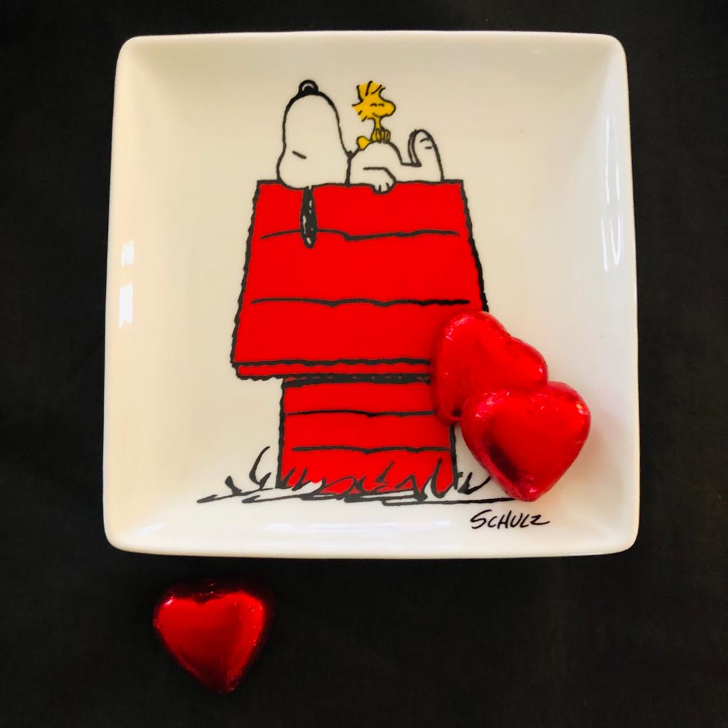 Peanuts Snoopy House Trinket Dish - ad&i