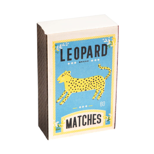 Leopard Matchbox Notepad