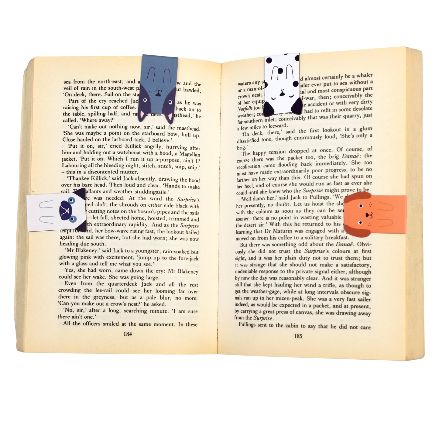 Magnetic Dog Bookmarks (set of 4)