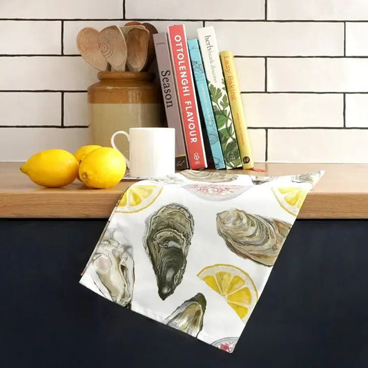 Oyster Tea Towel