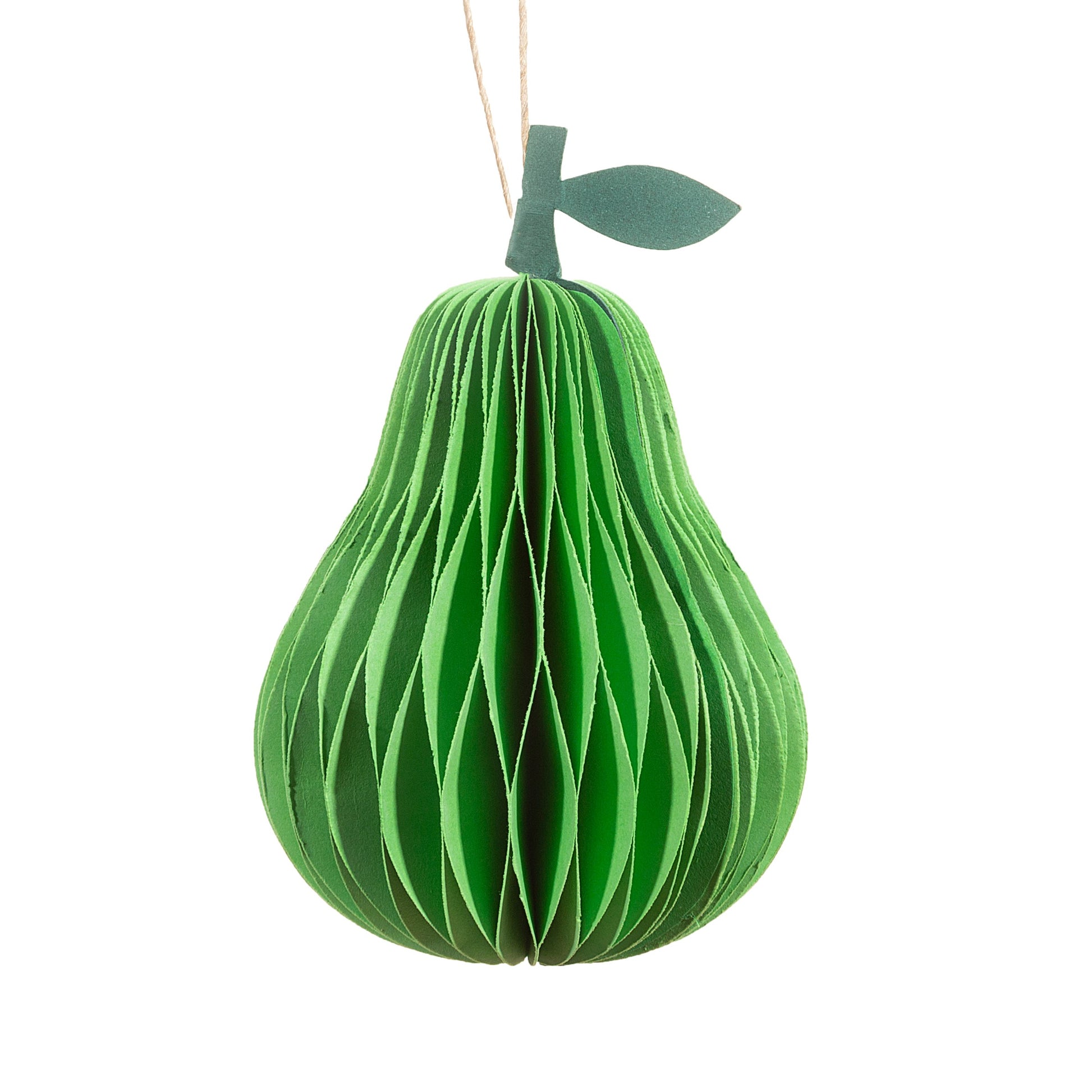 Pear Honeycomb Paper Hanging Decoration - ad&i