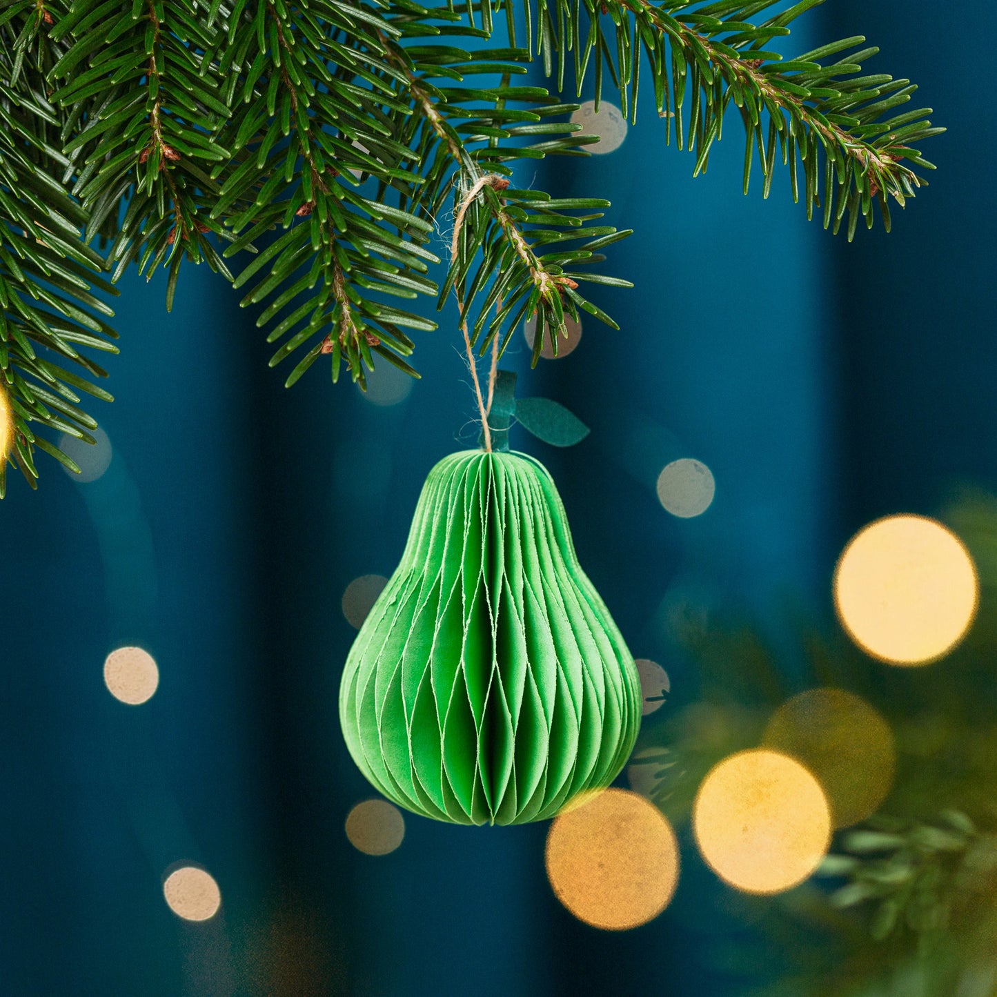 Pear Honeycomb Paper Hanging Decoration - ad&i