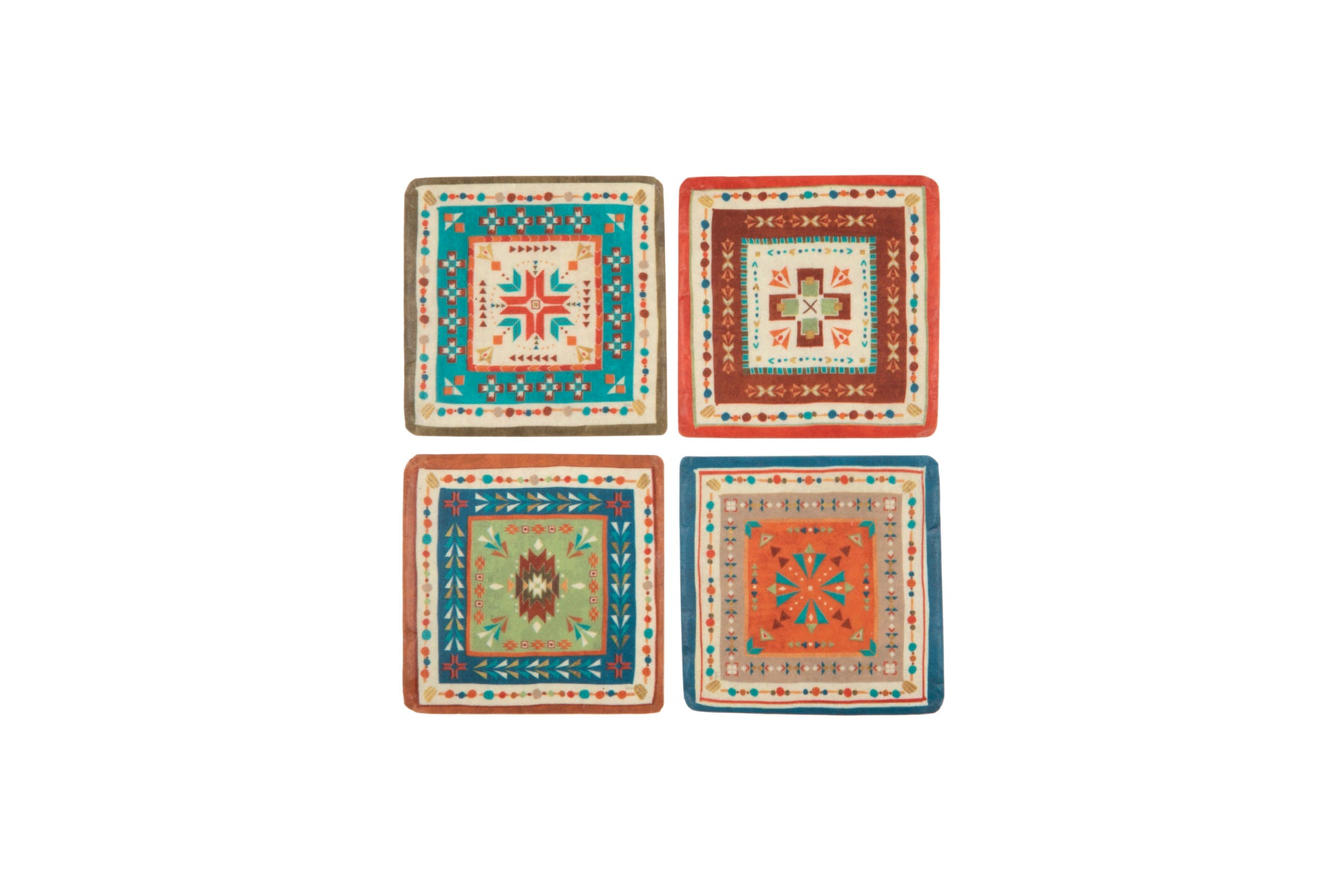 Aztec Coasters  - Set of Four - ad&i
