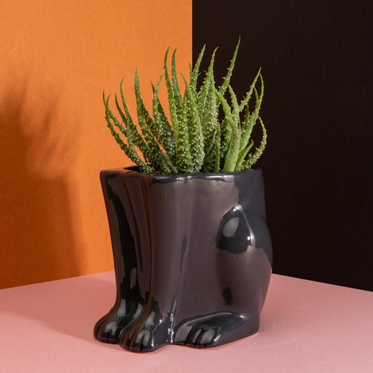 Panther Ceramic Plant Pot-ad&i