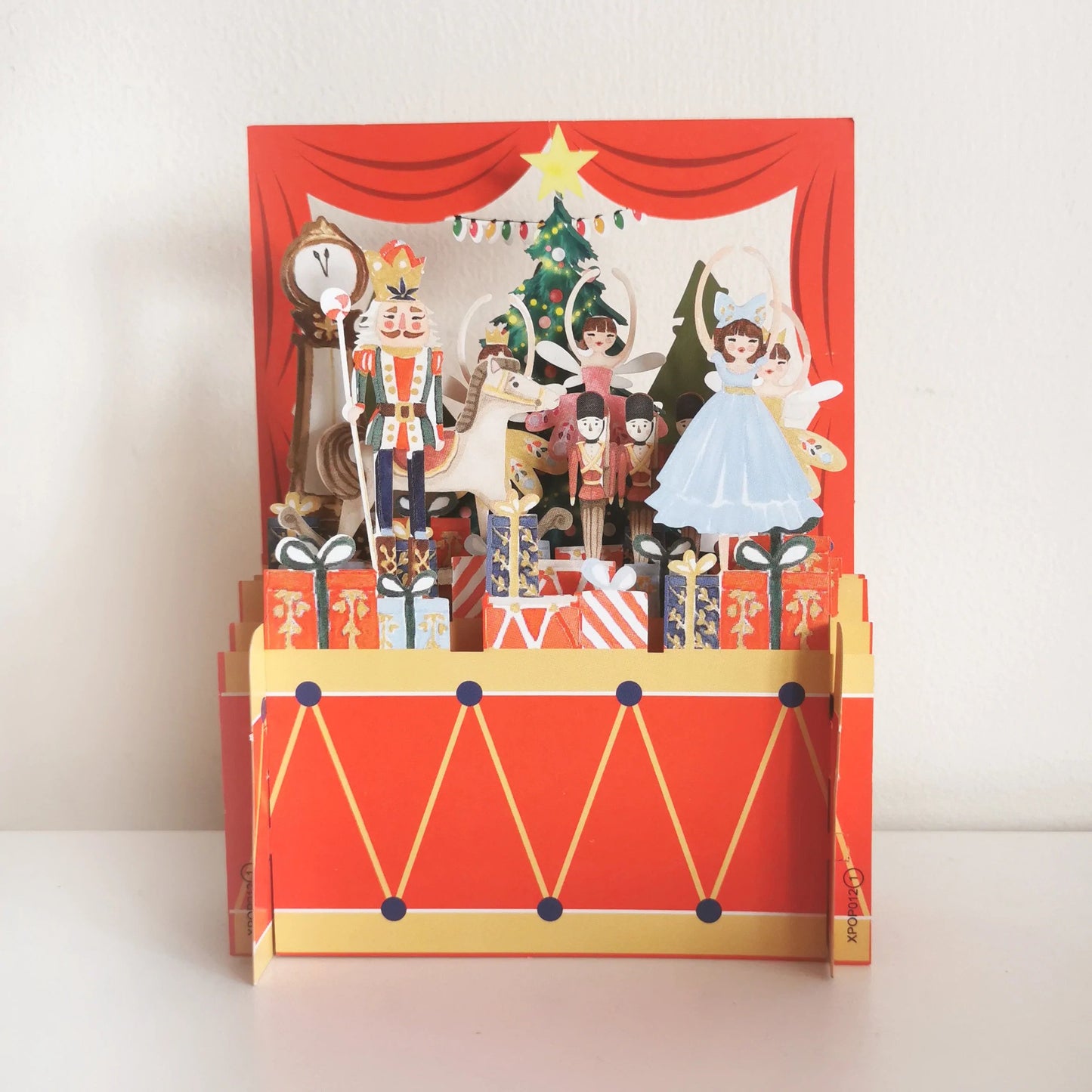 Nutcracker 3D Pop Up Christmas Card - ad&i